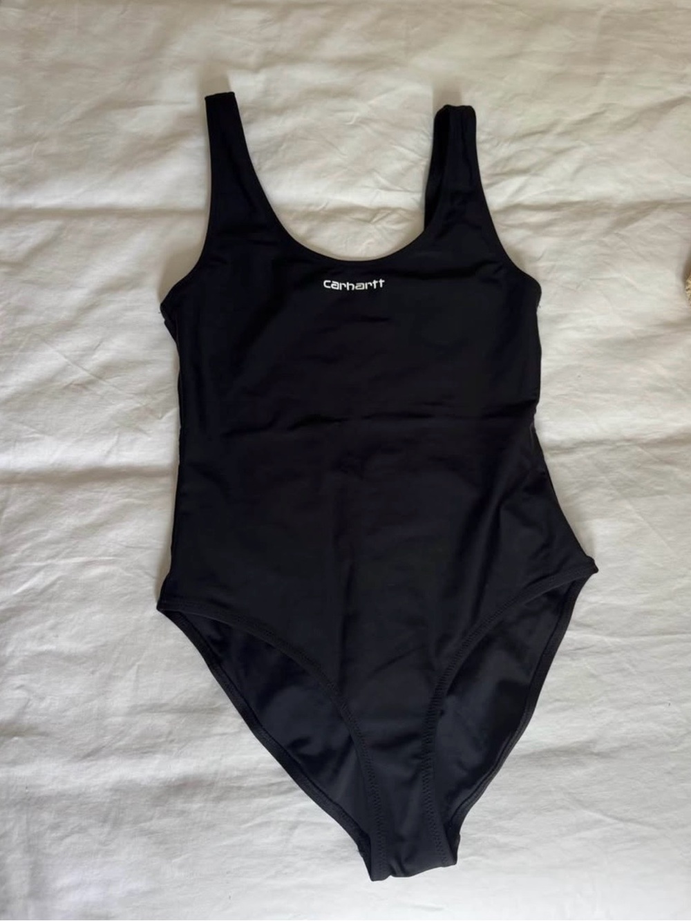 Carhartt Black Logo Swim One-Piece